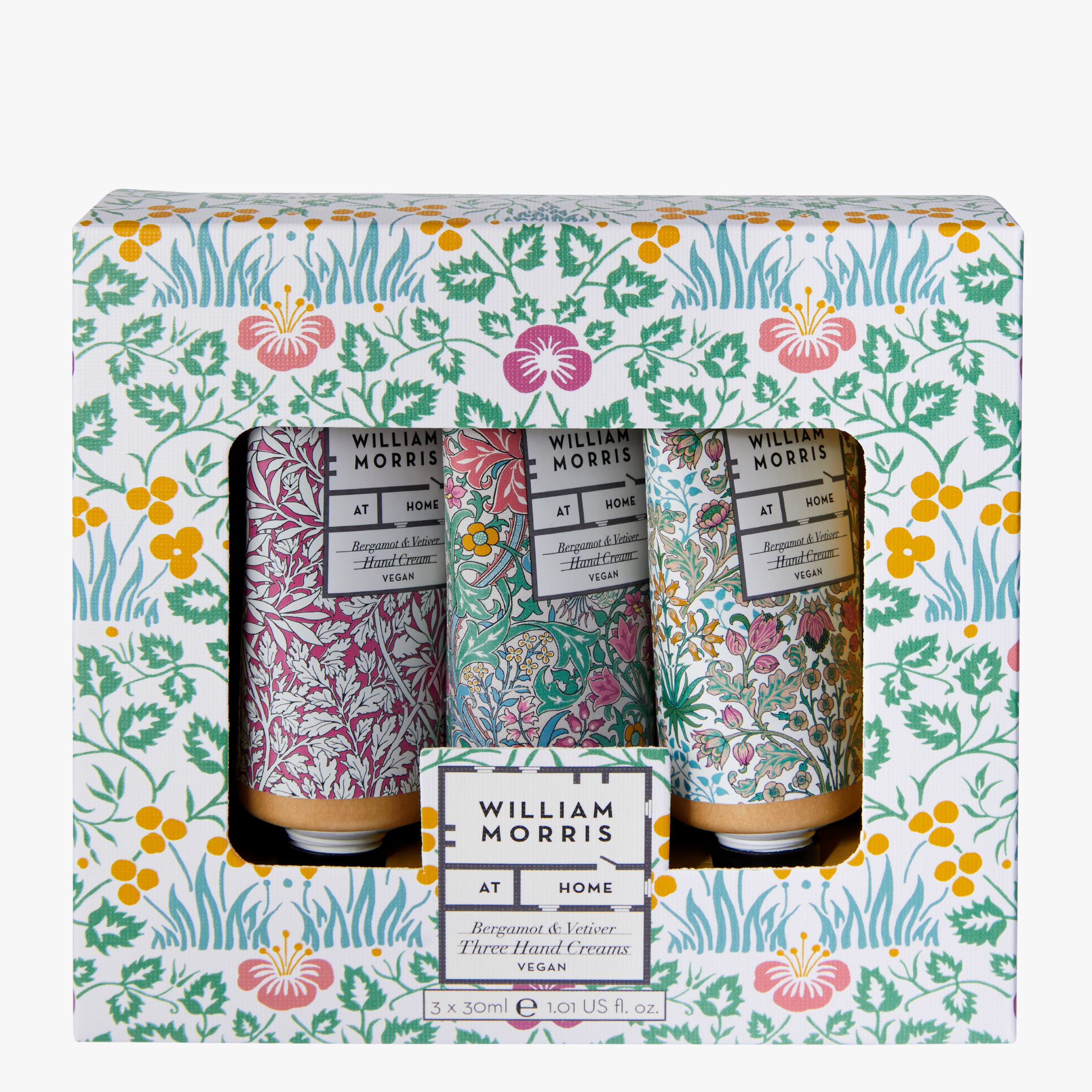 Heathcote & Ivory William Morris Golden Lily Hand Cream Trio