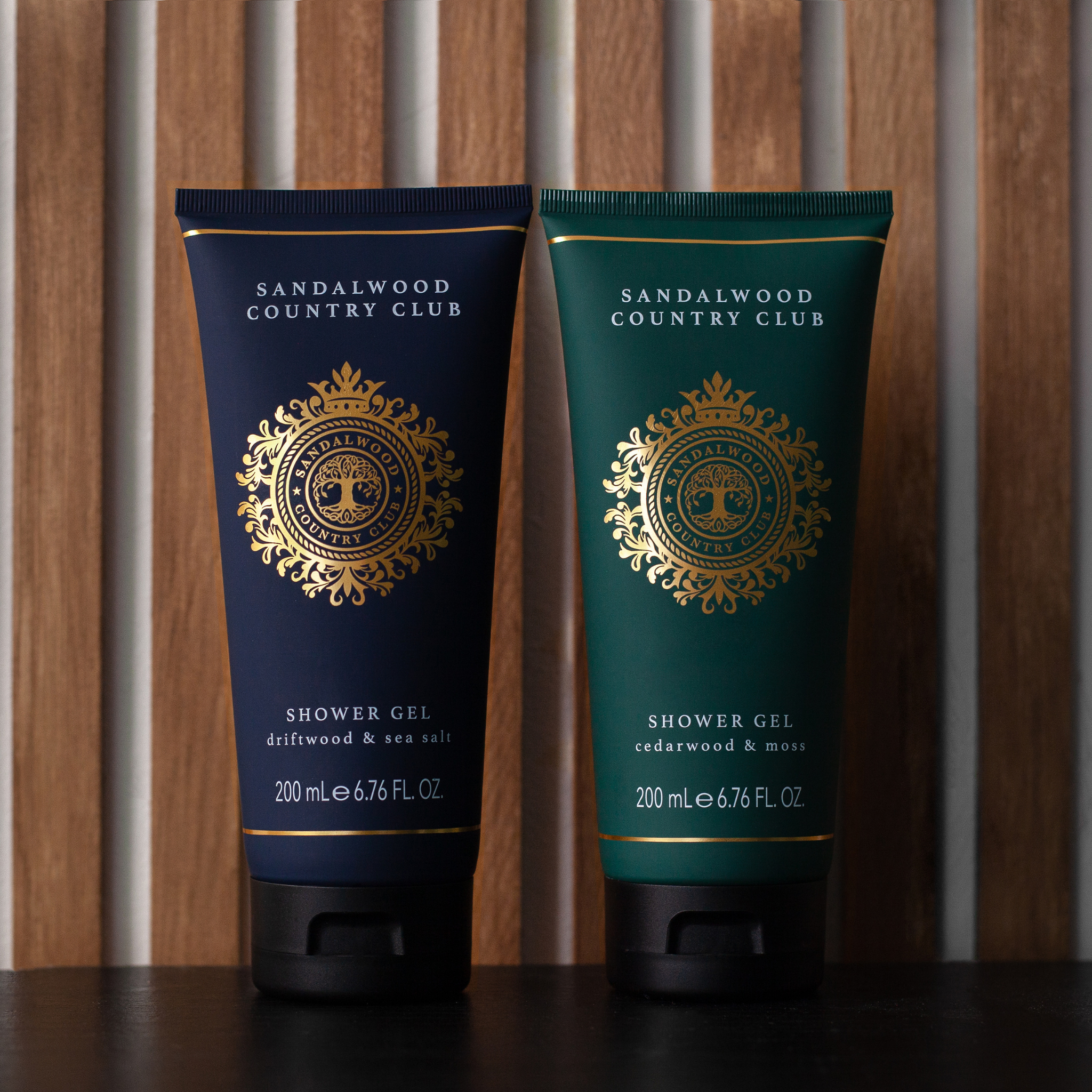 Sandalwood & Country Club Cedarwood & Moss Shower Gel 200ml