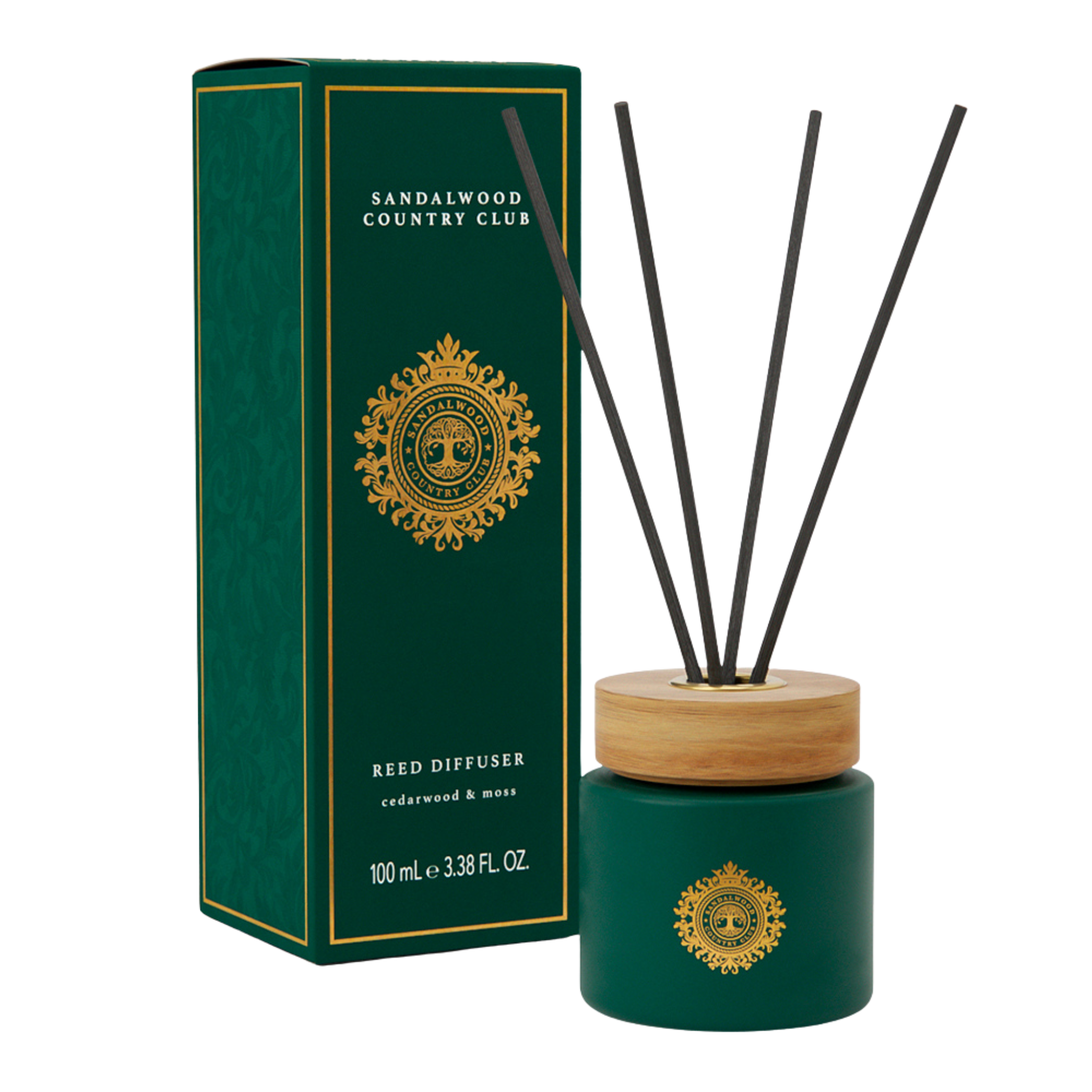 Sandalwood & Country Club Cedarwood & Moss Diffuser 100ml