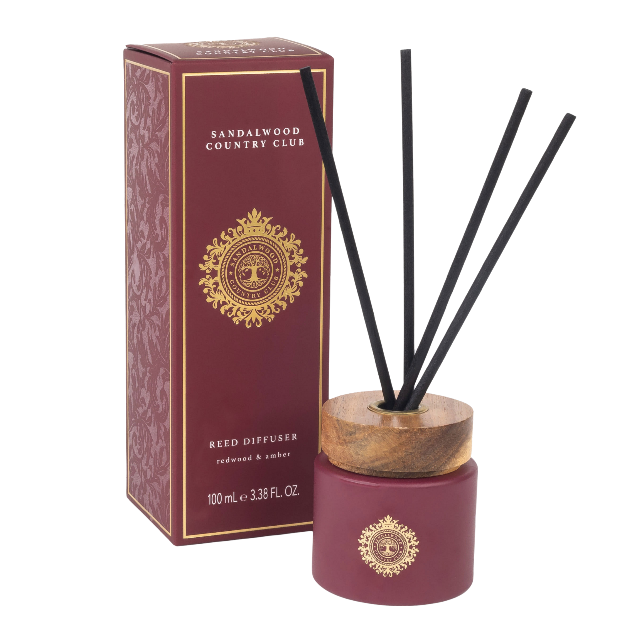 Sandalwood & Country Club Redwood & Amber Diffuser 100ml