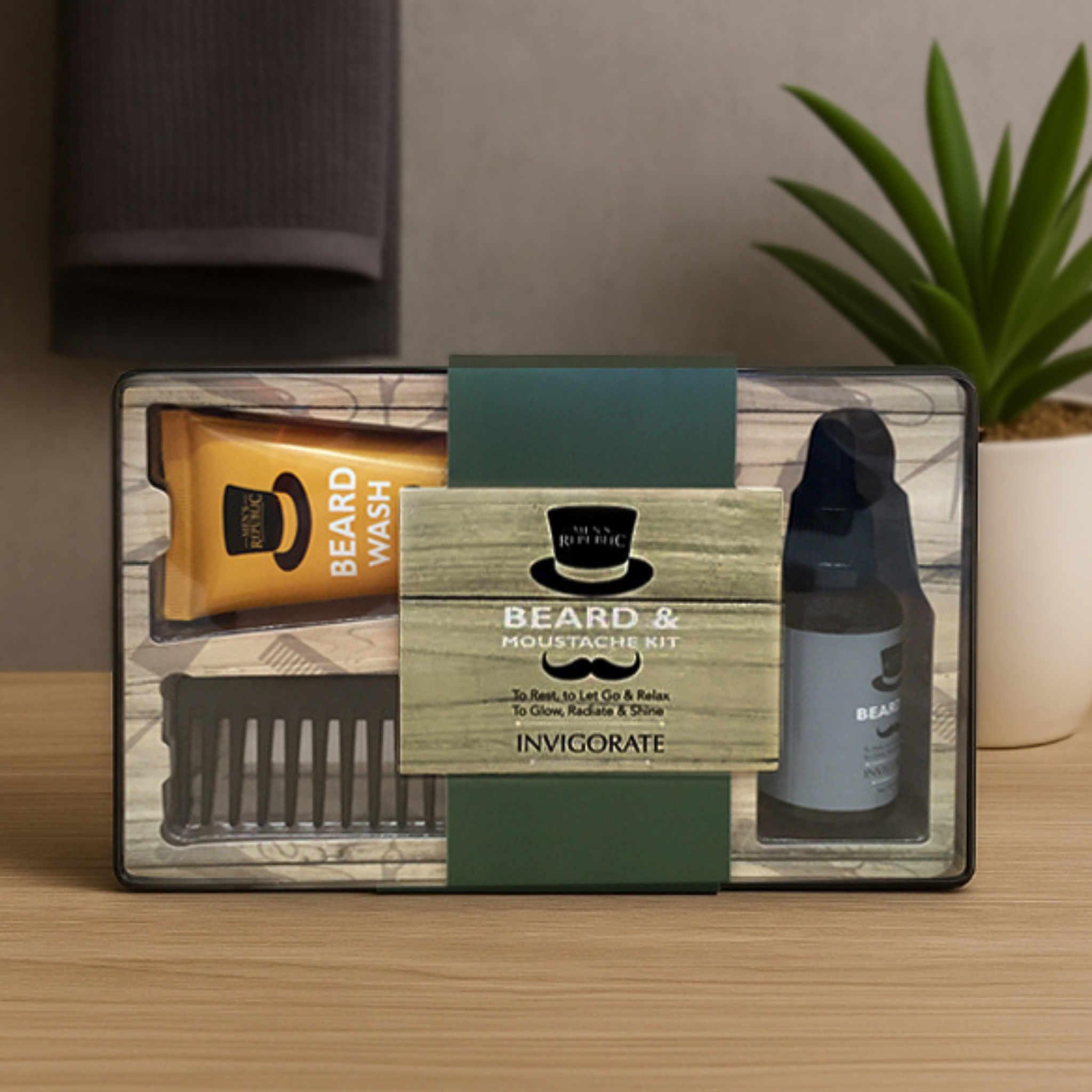 Men's Republic Grooming Kit - Beard & Moustache Care