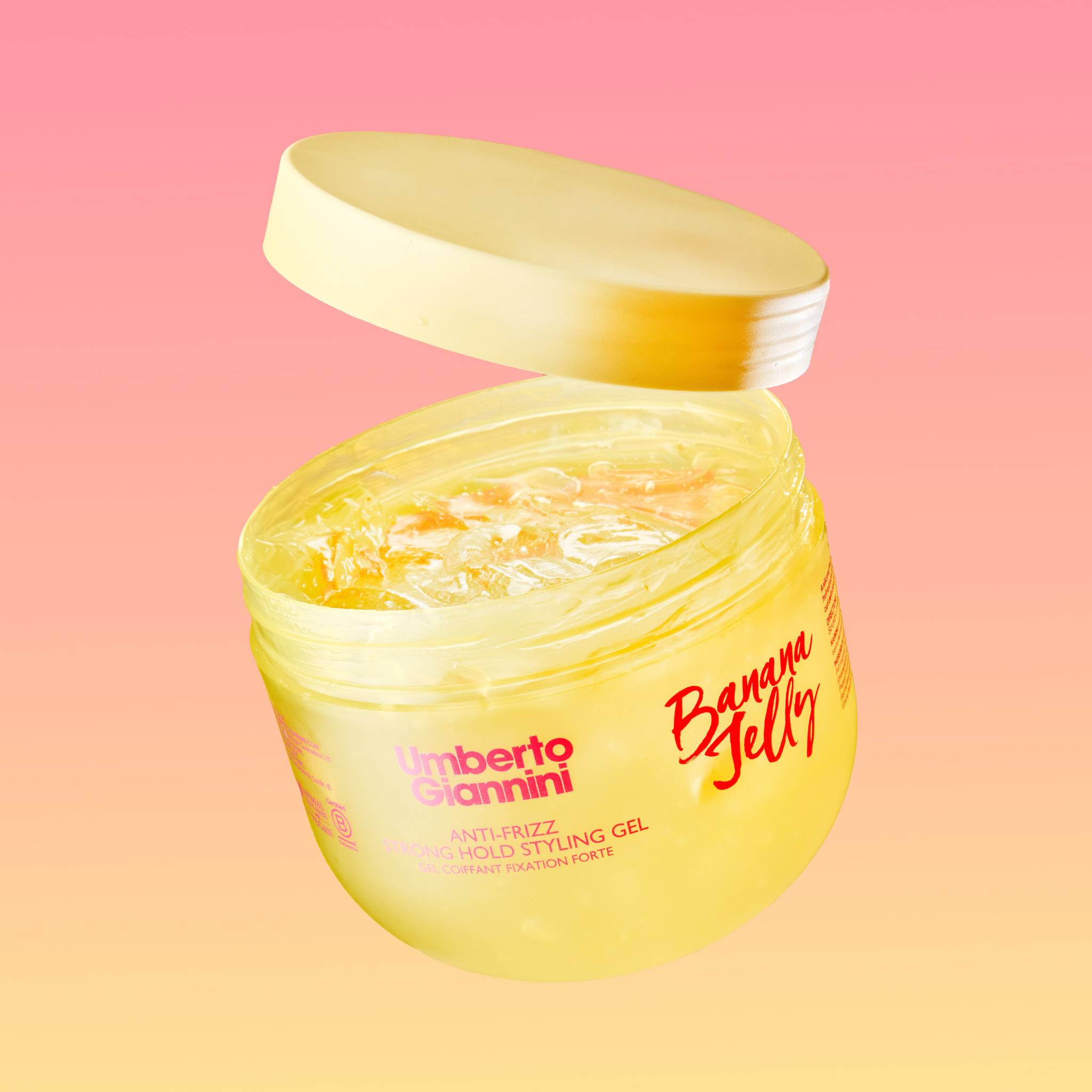 Umberto Giannini Banana Jelly Anti-Frizz Strong Hold Gel 475ml