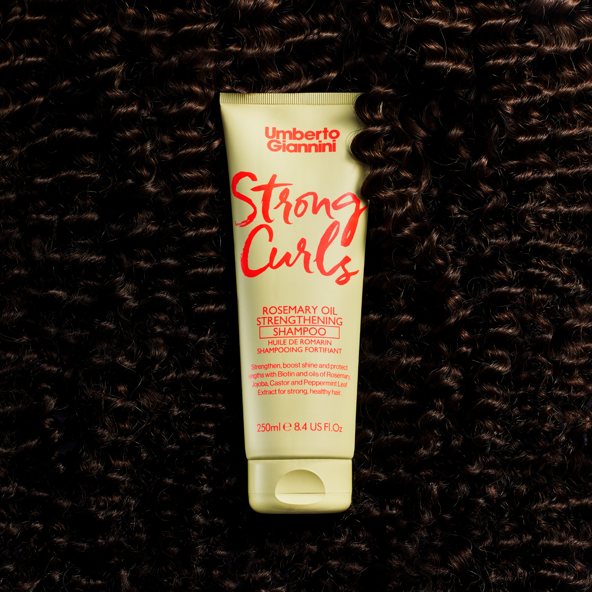 Umberto Giannini Strong Curls Shampoo 250ml