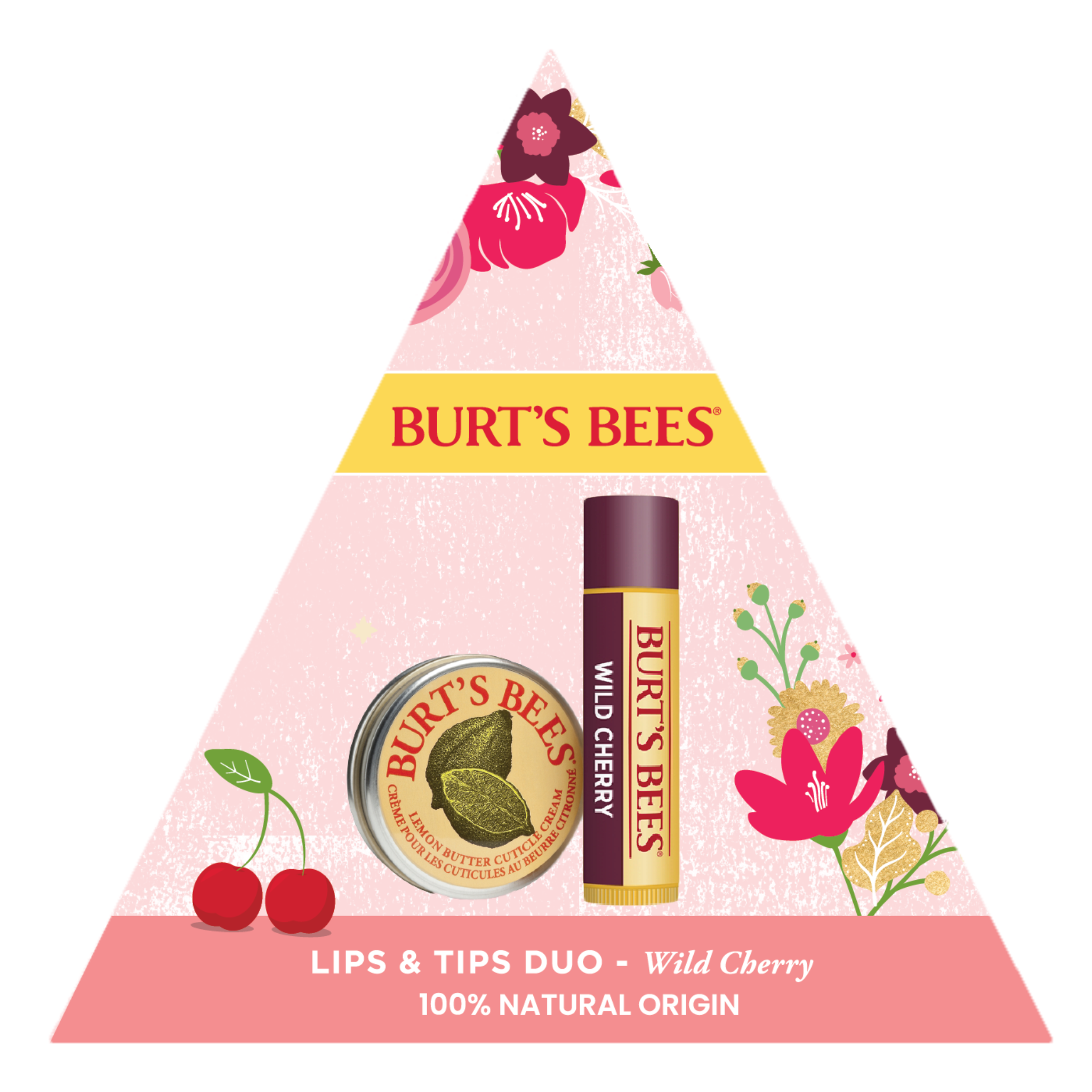 Burt's Bees Lips & Tips Duo Wild Cherry