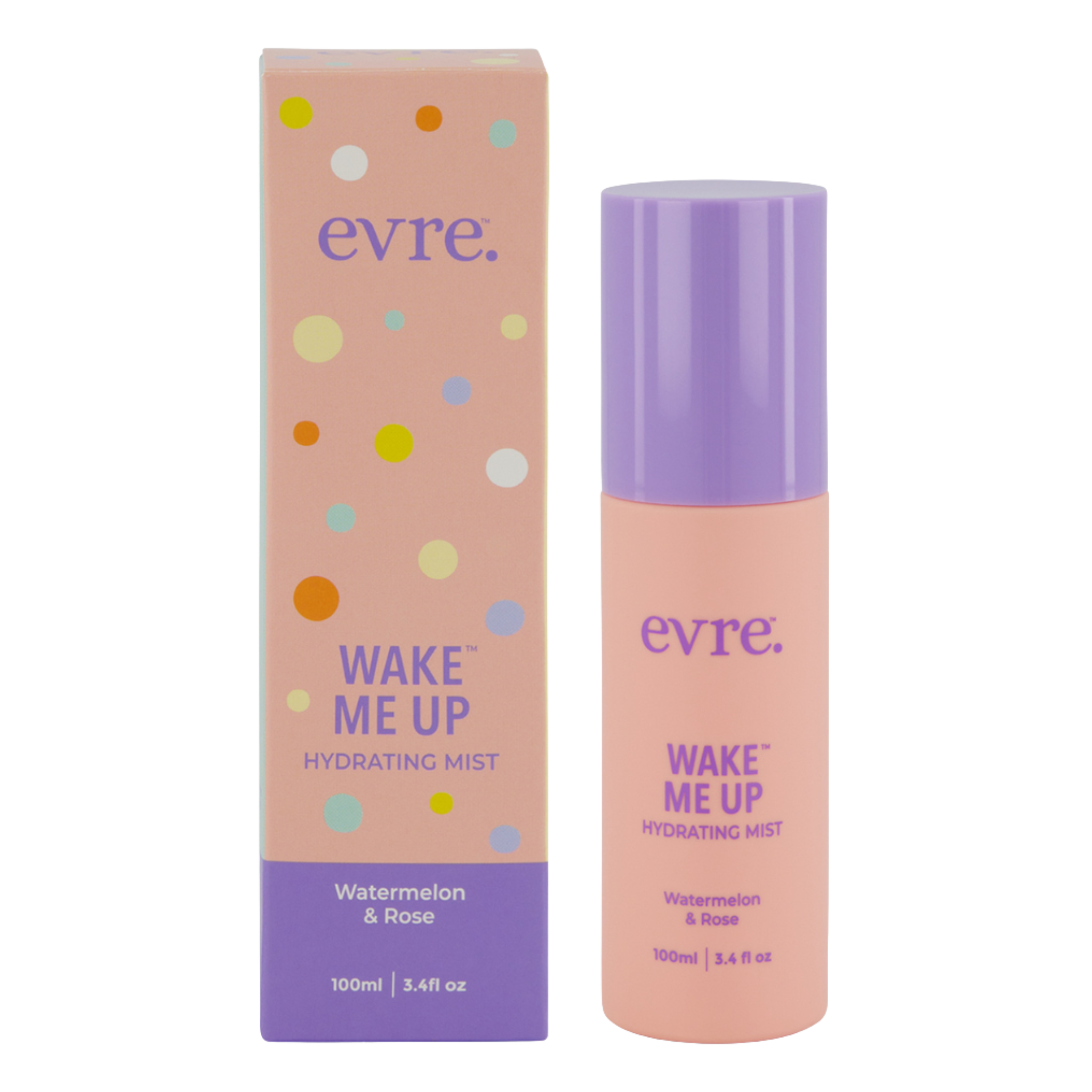 Evre Wake Me Up Watermelon & Rose Face Mist 100ml