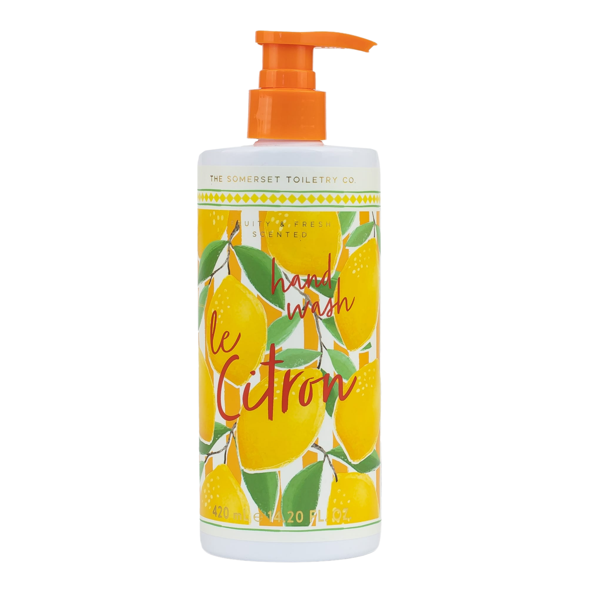 Fruity Stripes Hand Wash Lemon 420ml