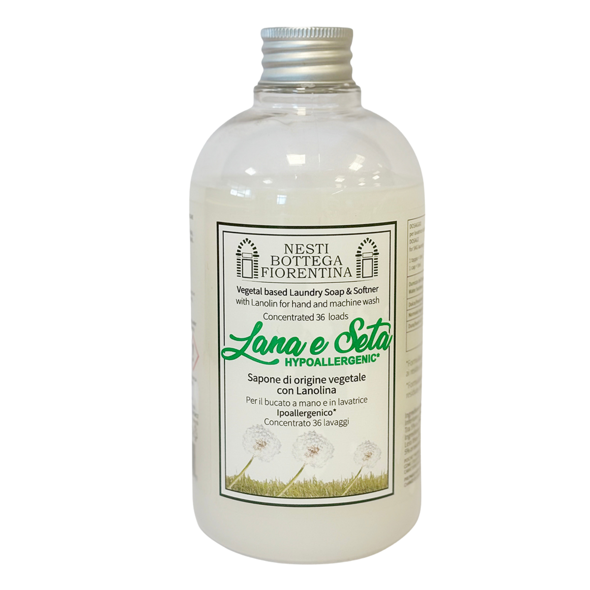 Nesti Dante Bottega Fiorentina Lana & Seta Laundry Soap & Softener 500ml