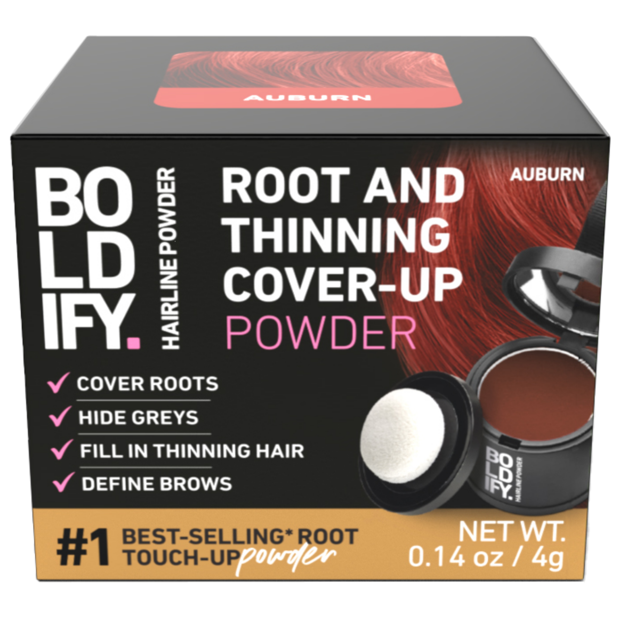 Boldify Hairline Powder Auburn 4g