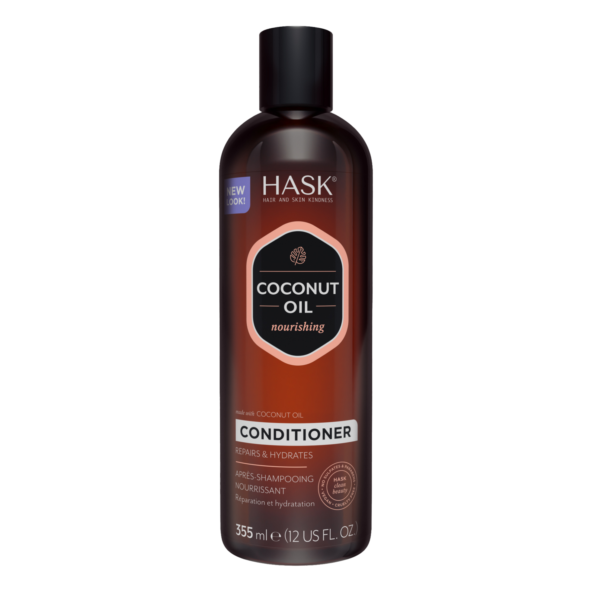 Hask Monoi Coconut Oil Nourishing Conditioner 355ml