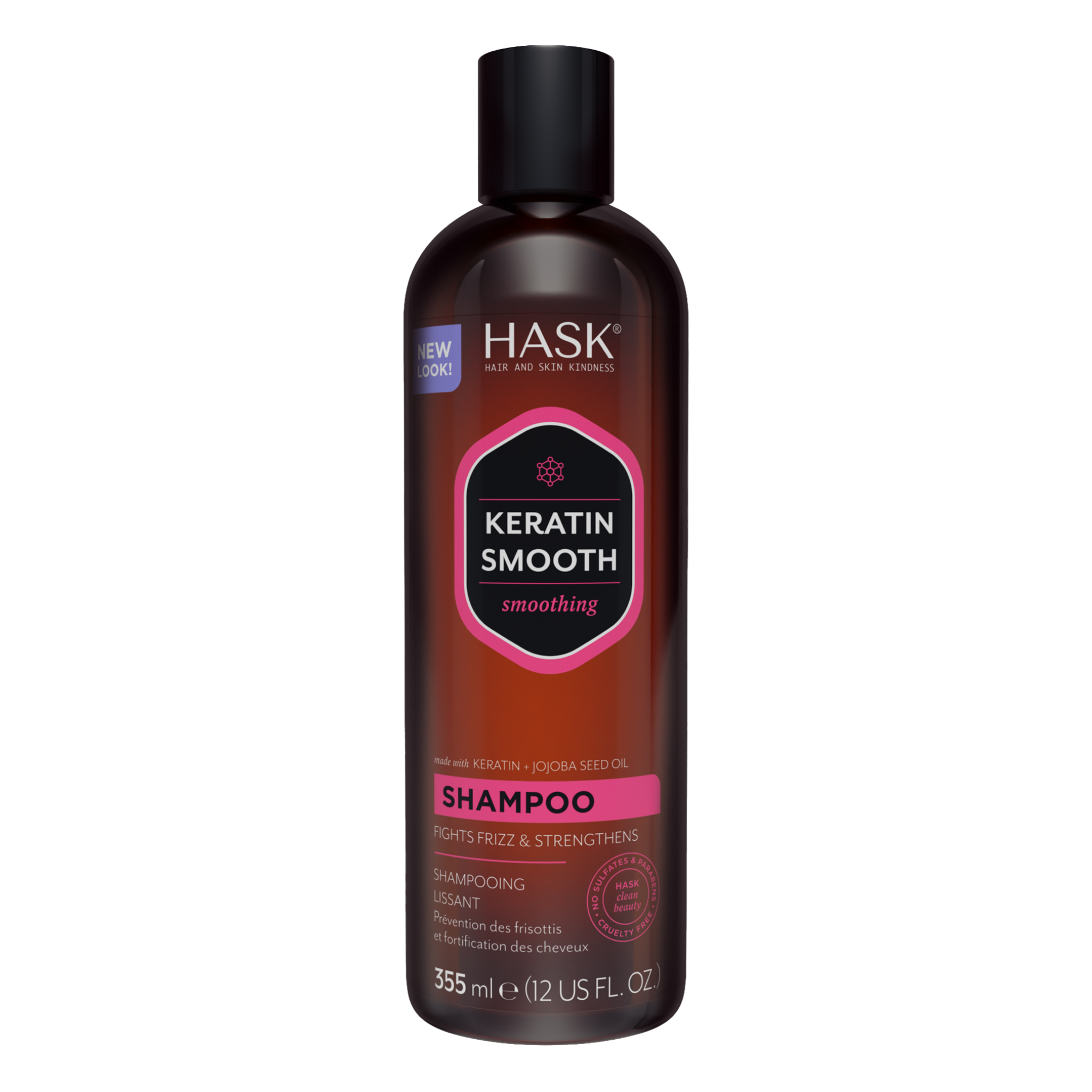 Hask Keratin Protein Smoothing Shampoo 350ml