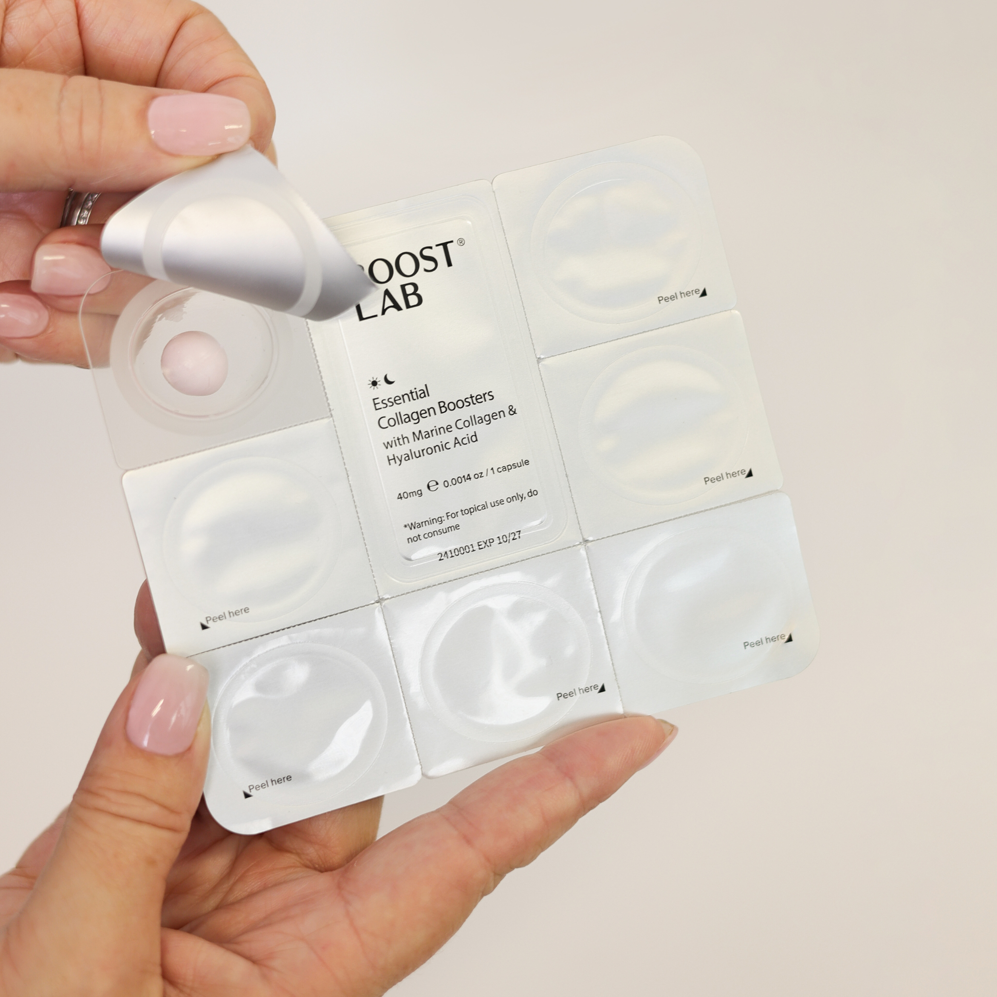 Boost Lab Multi-Peptide Collagen Booster Capsules 7-Piece