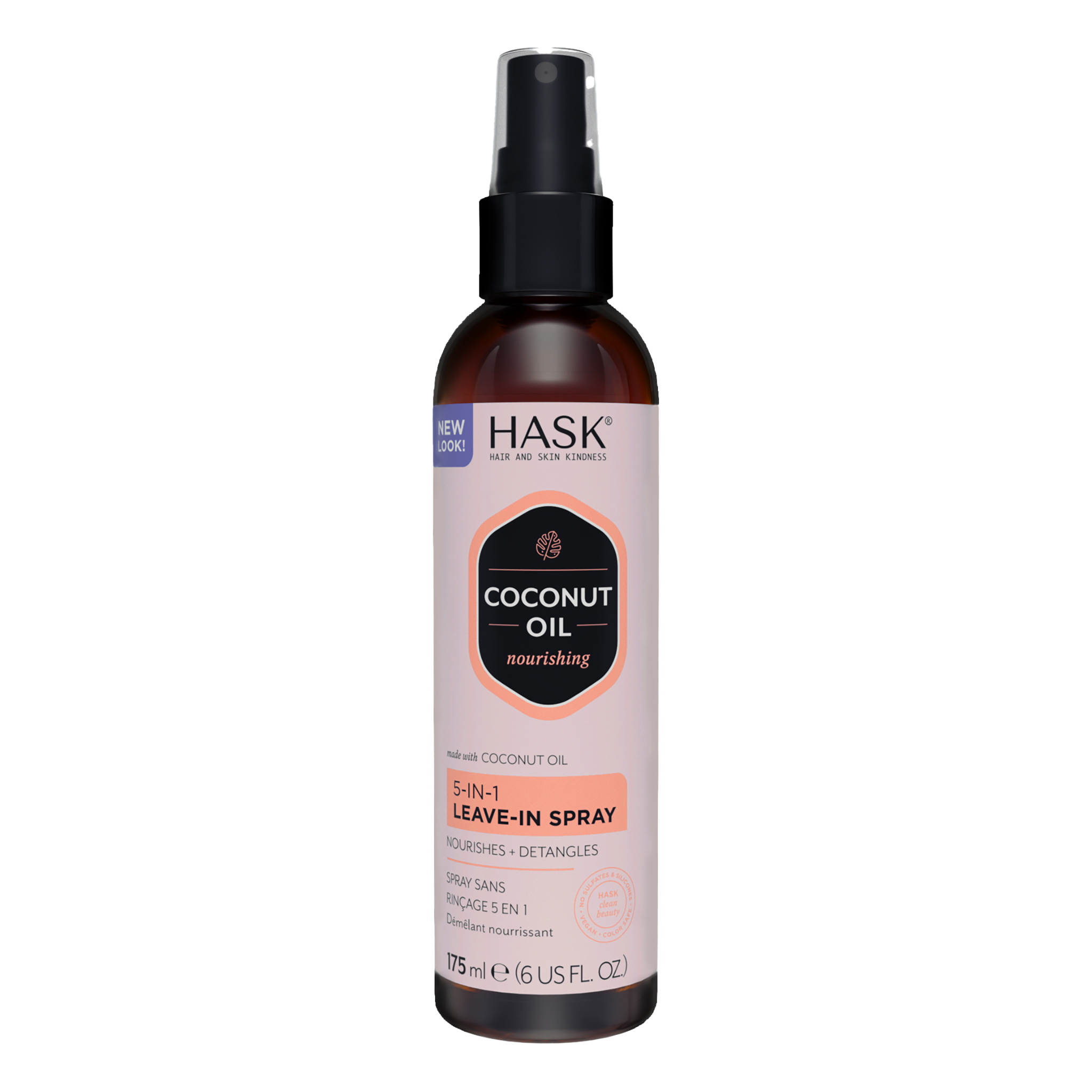 Hask Monoi Coconut Oil 5-n-1 Leave In Spray 175ml