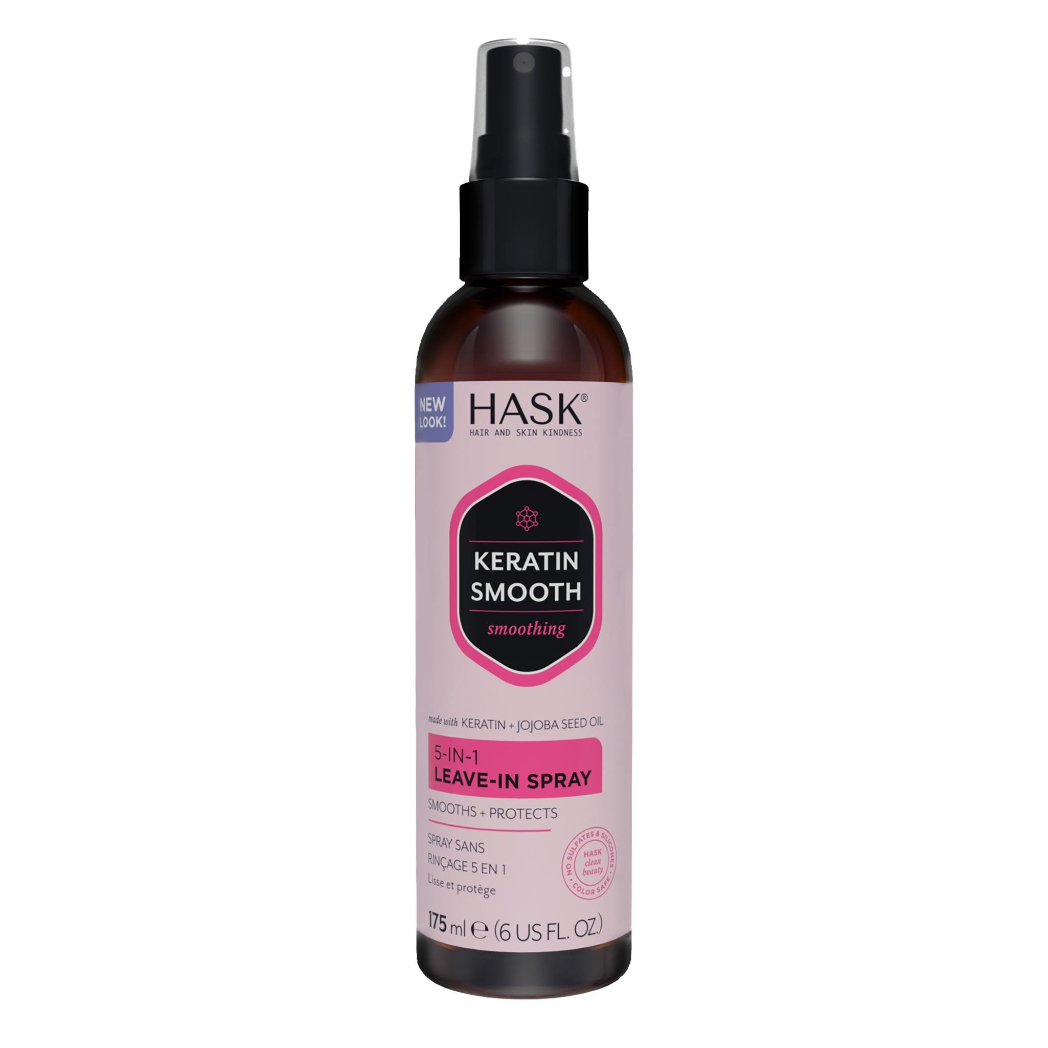Hask Keratin Protein Smoothing 5-n-1 Leave In Spray 175ml