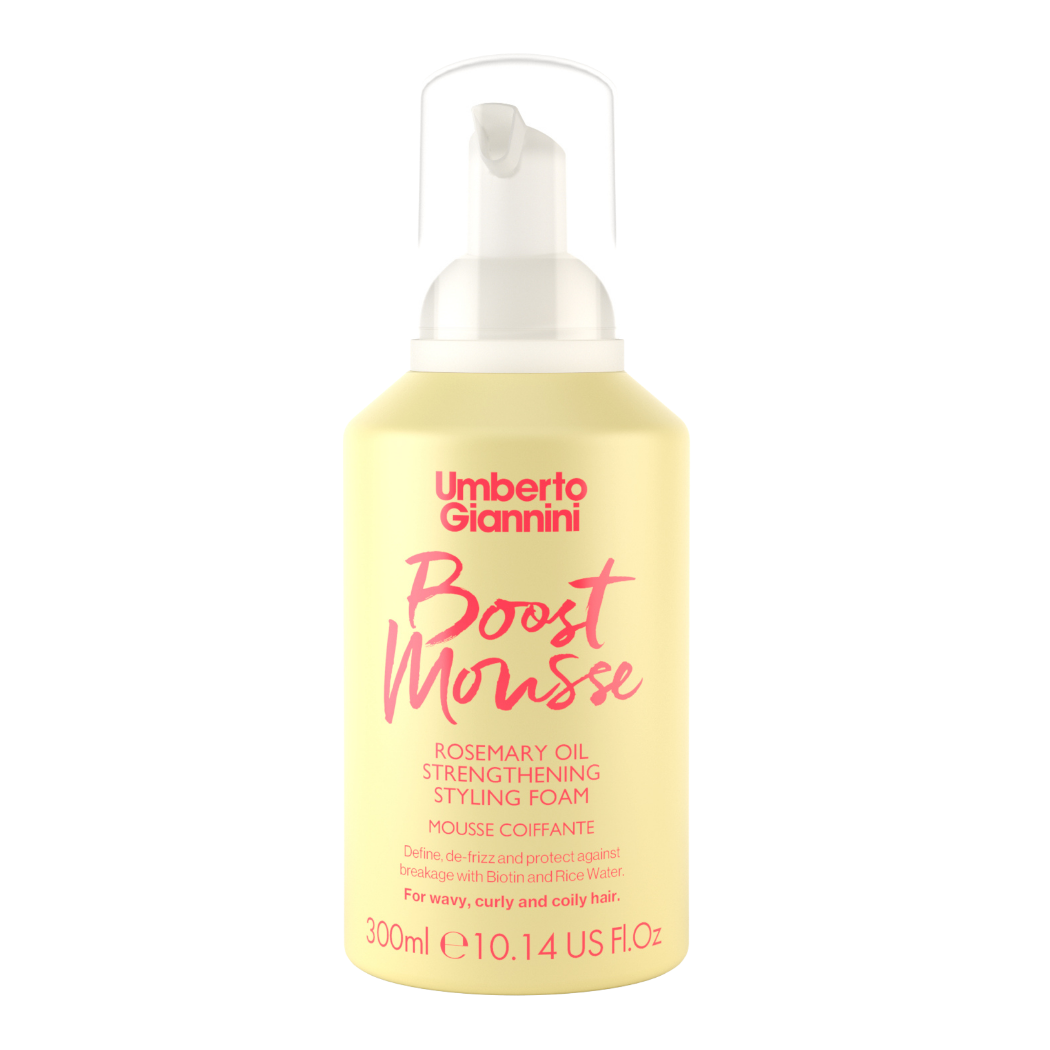 Umberto Giannini Strong Curls Boost Mousse Styling Foam 290ml