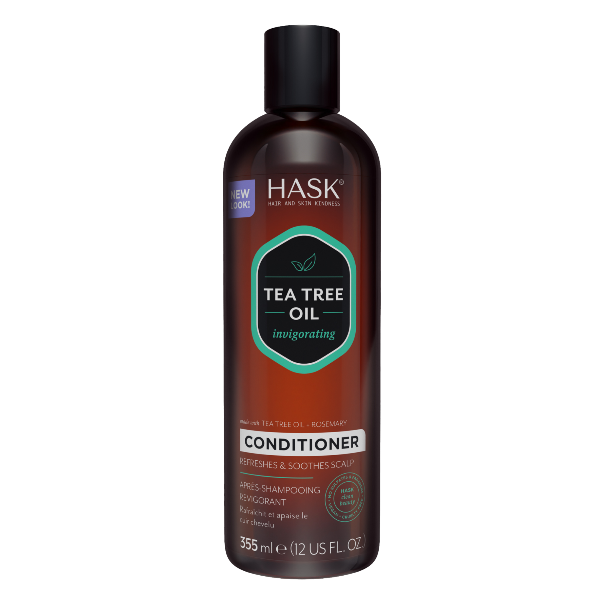 Hask Tea Tree Oil & Rosemary Invigorating Conditioner 355ml
