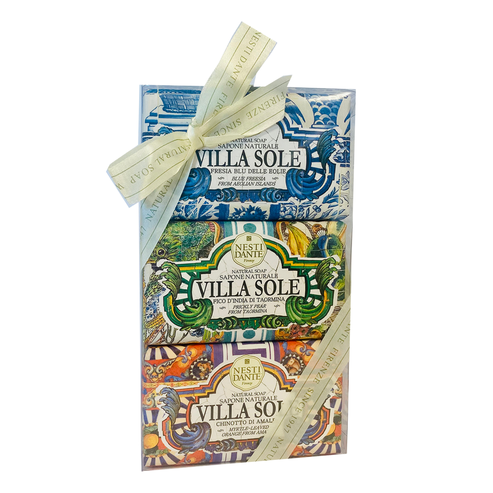 Nesti Dante Villa Sole Soap Set 3 x 250g