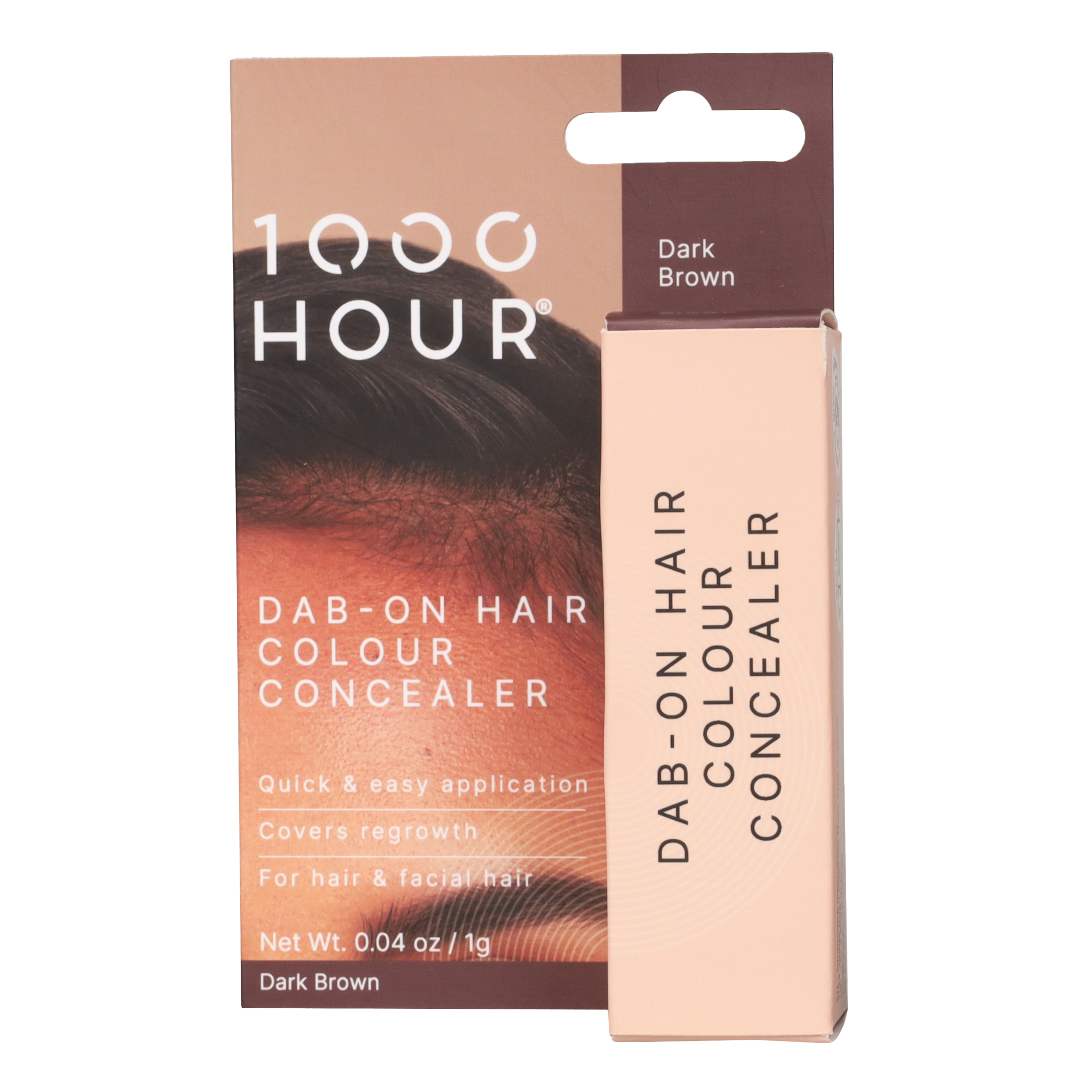 1000 Hour Dab-On Hair Concealer Dark Brown 1g