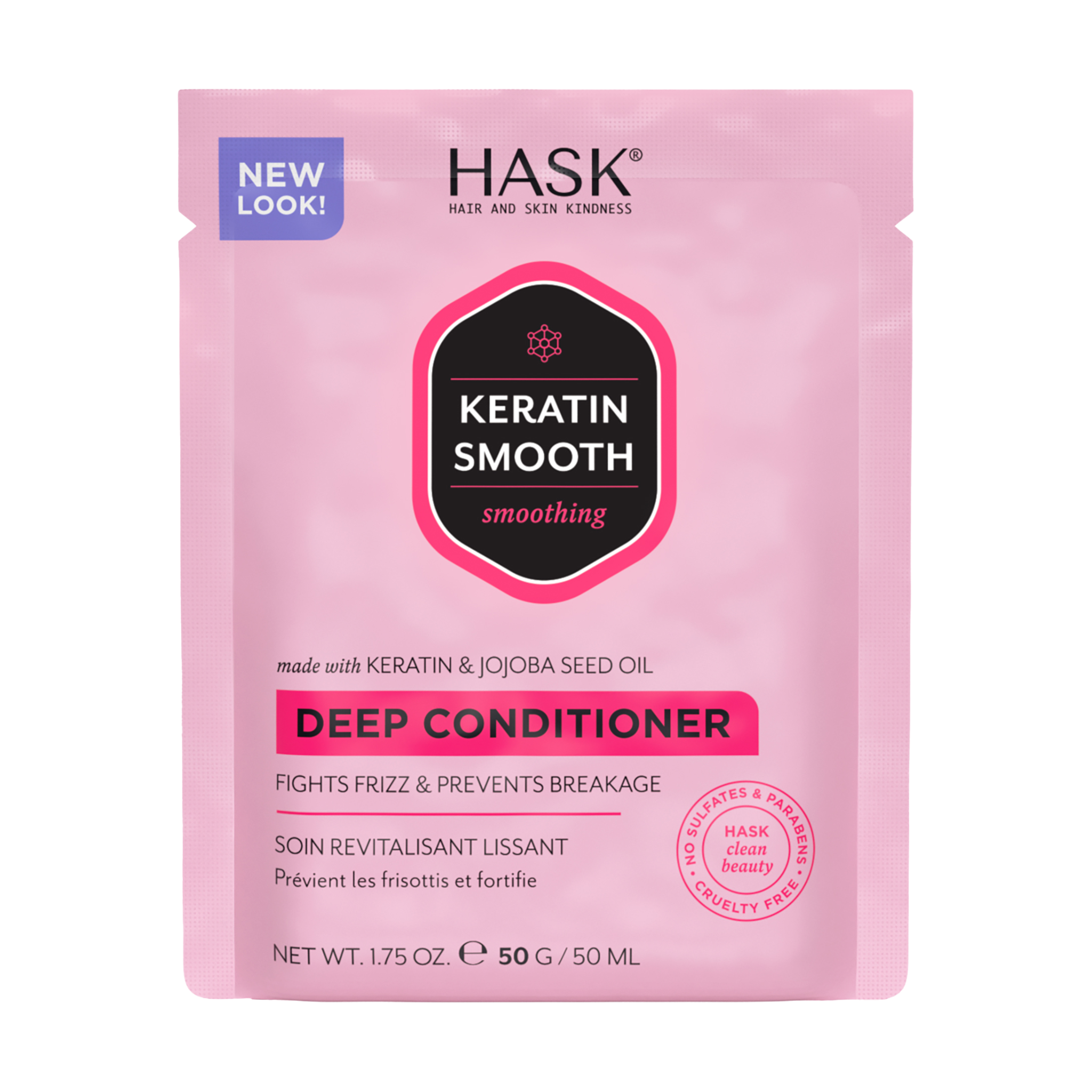 Hask Keratin Protein Smoothing Deep Conditioner Sachet 50ml