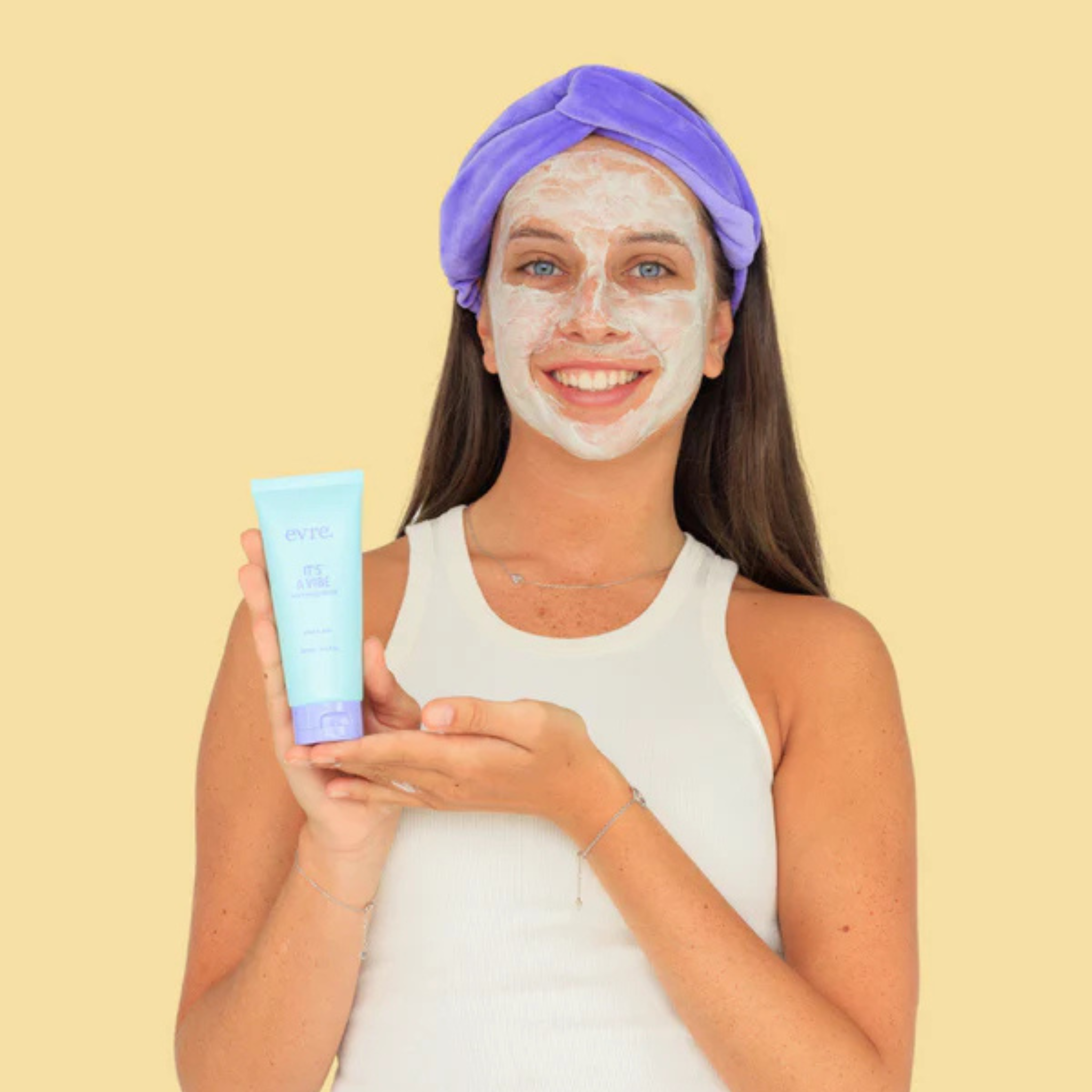 Evre It's A Vibe Kiwi & Avo Face Mud Mask 100ml