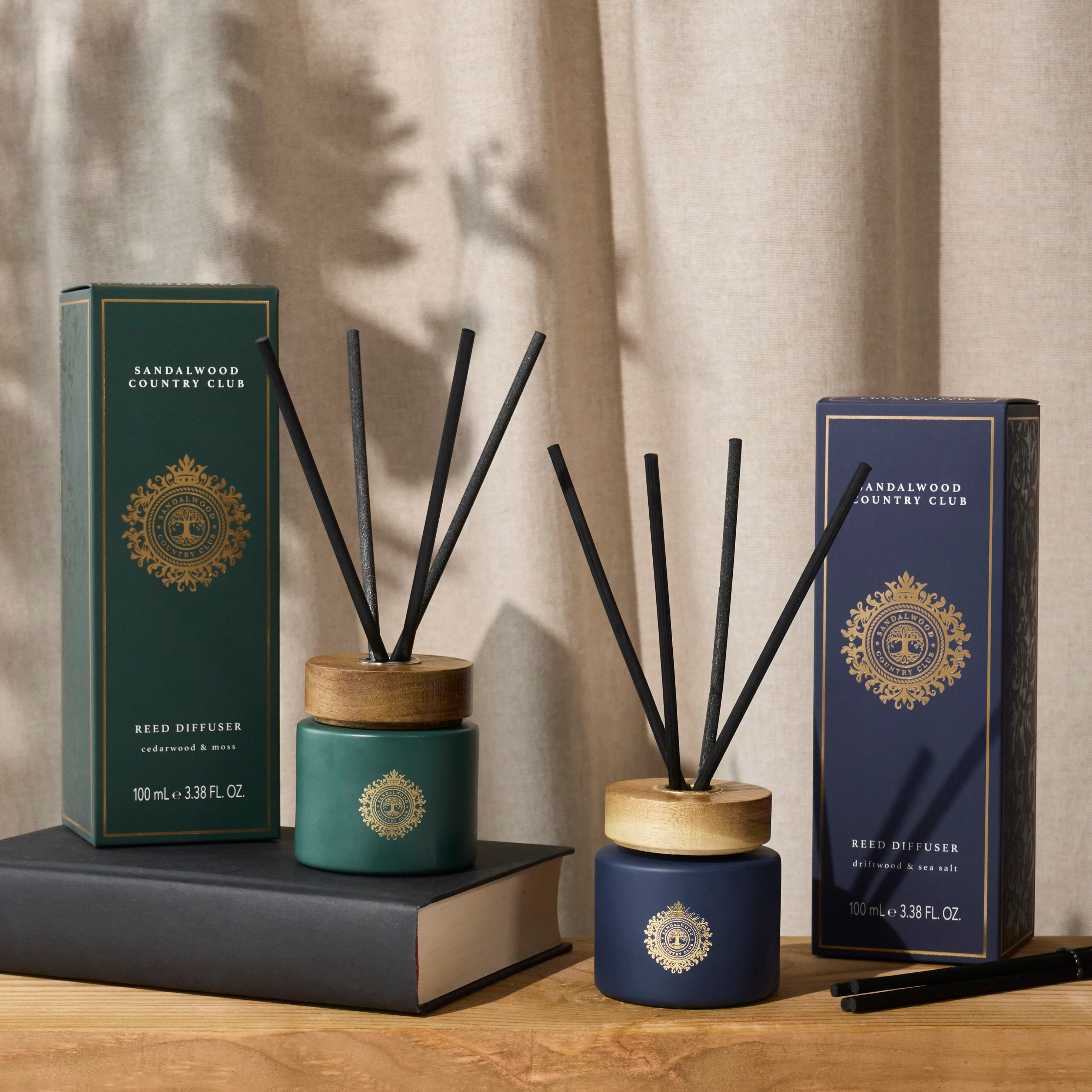 Sandalwood & Country Club Cedarwood & Moss Diffuser 100ml