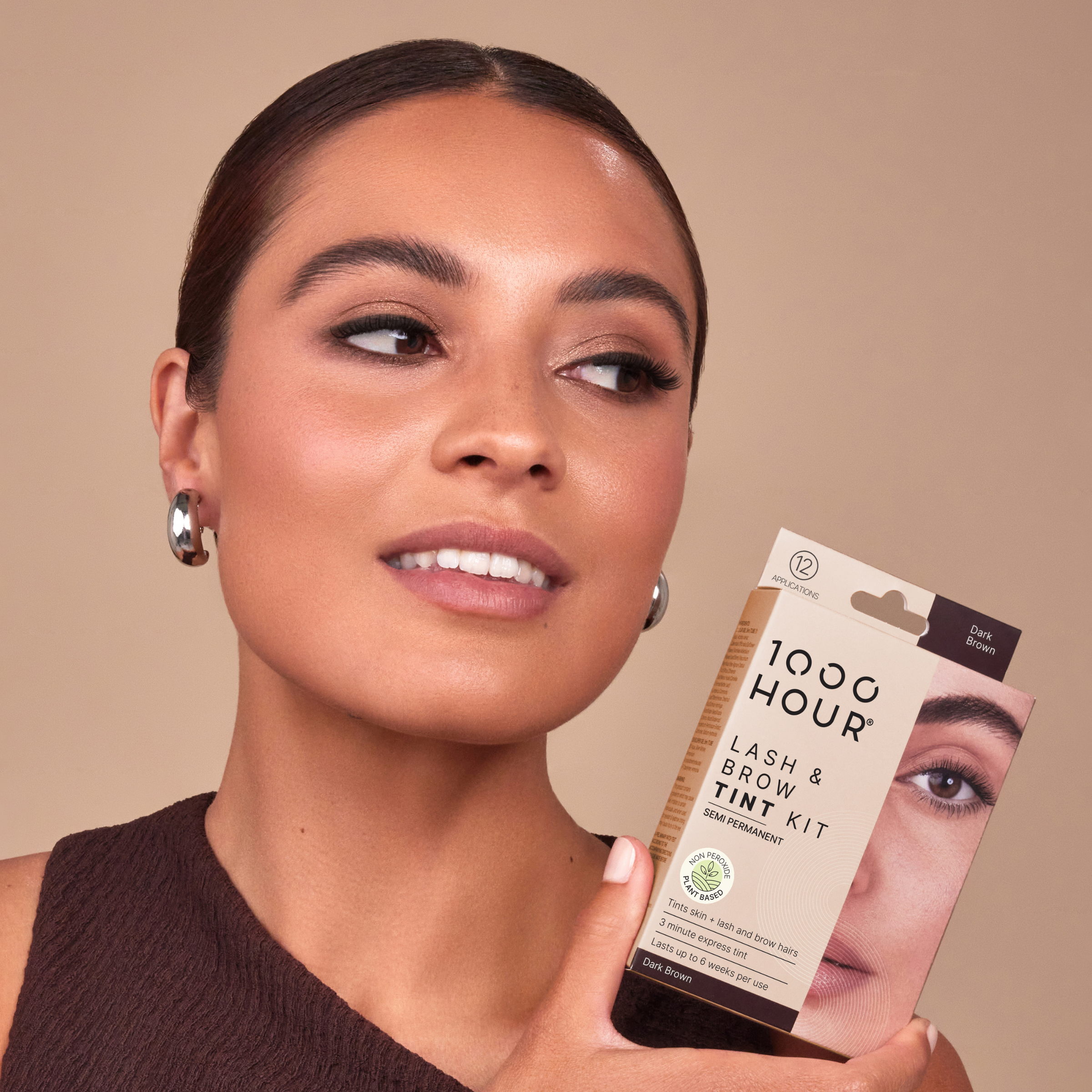 1000 Hour Lash & Brow Tint Kit Dark Brown