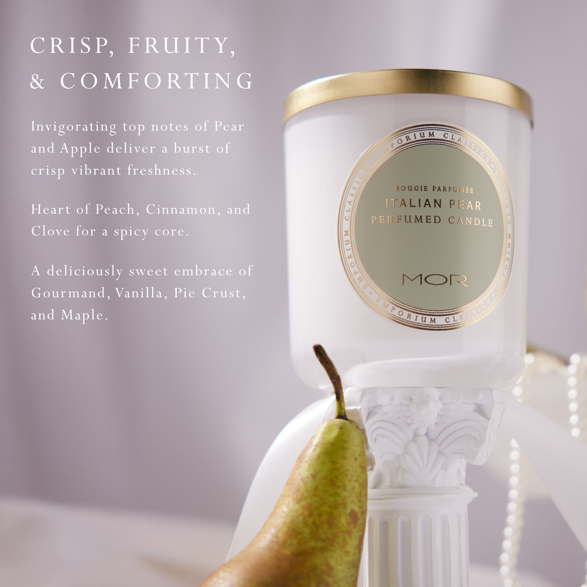 Emporium Classics Blanc Italian Pear Perfumed Candle