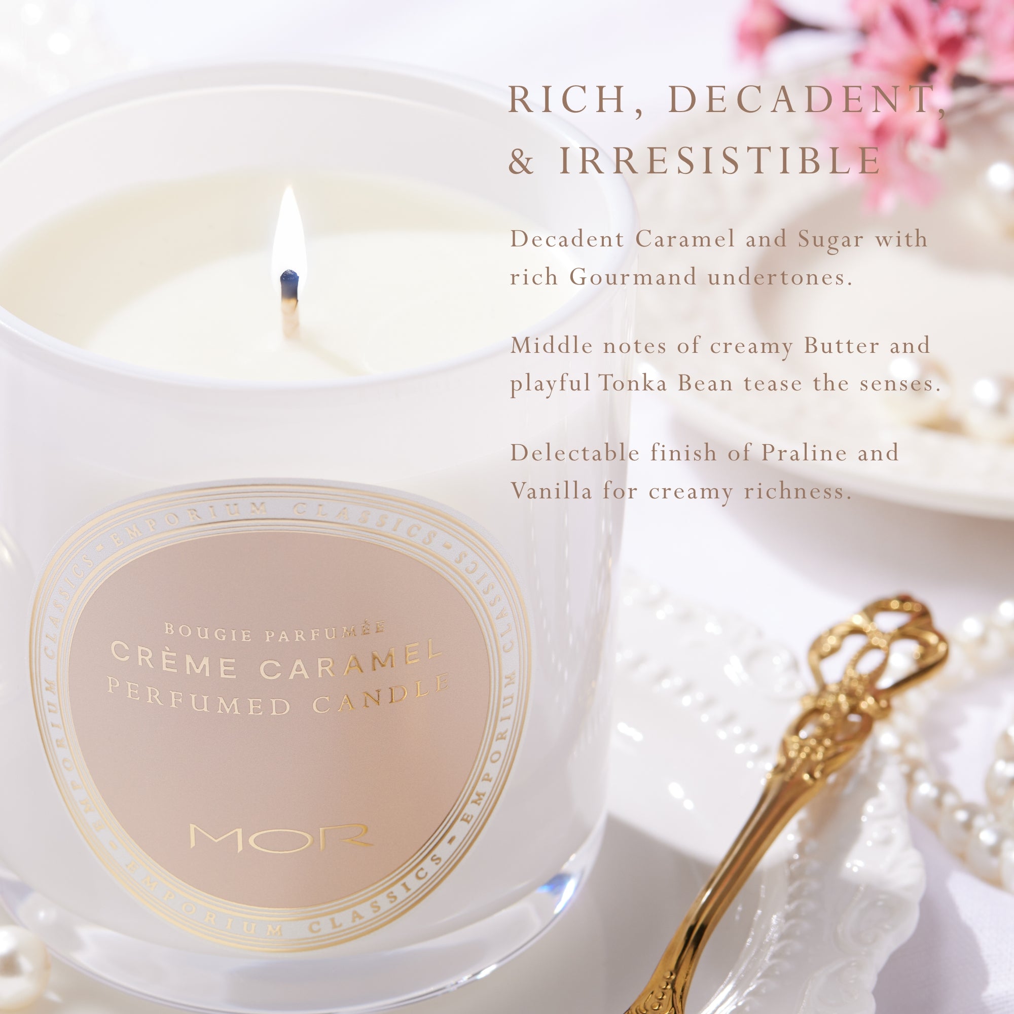 Emporium Classics Blanc Crème Caramel Perfumed Candle