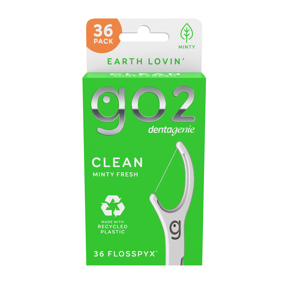 Go2 Dentagenie Flosspyx - Clean