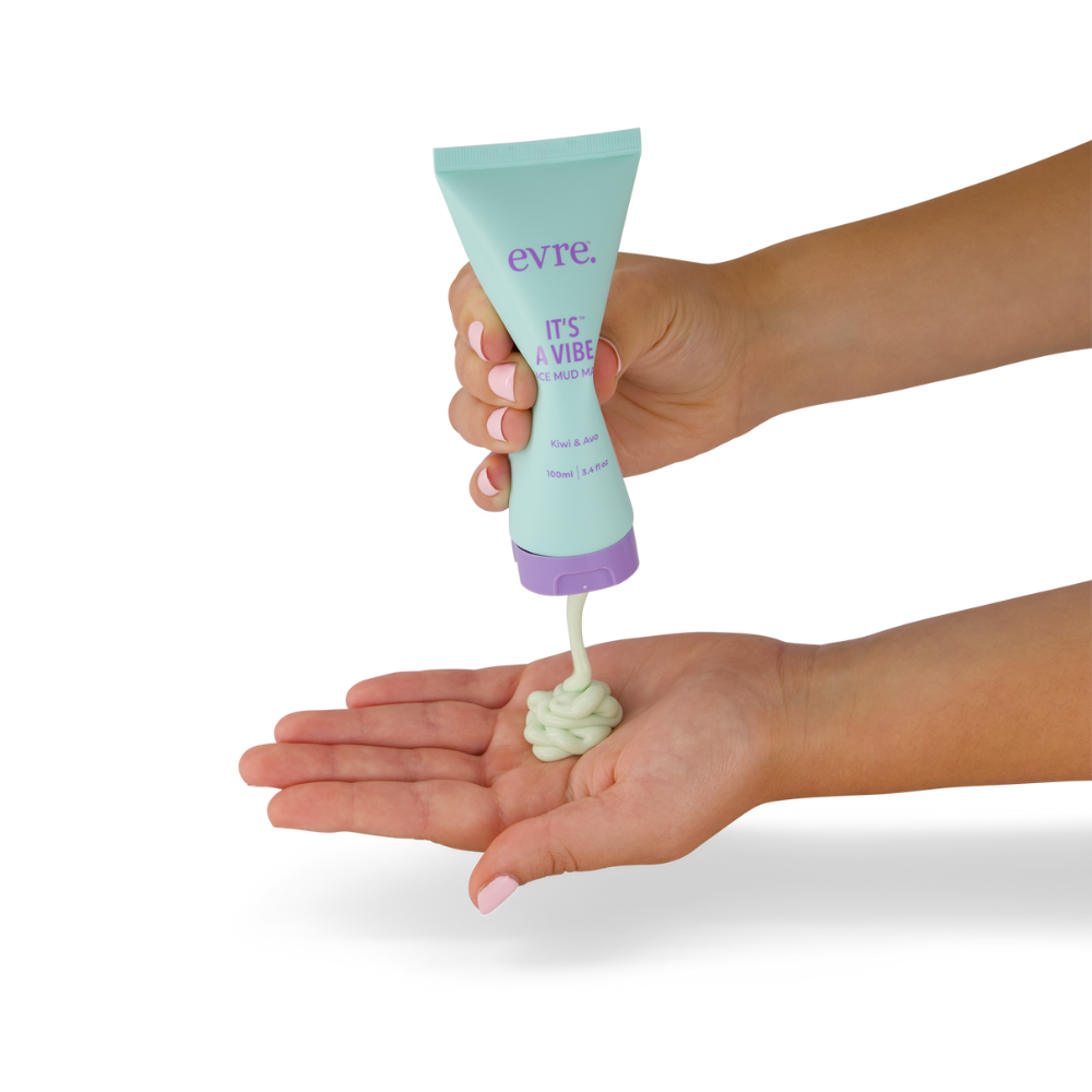 Evre It's A Vibe Kiwi & Avo Face Mud Mask 100ml