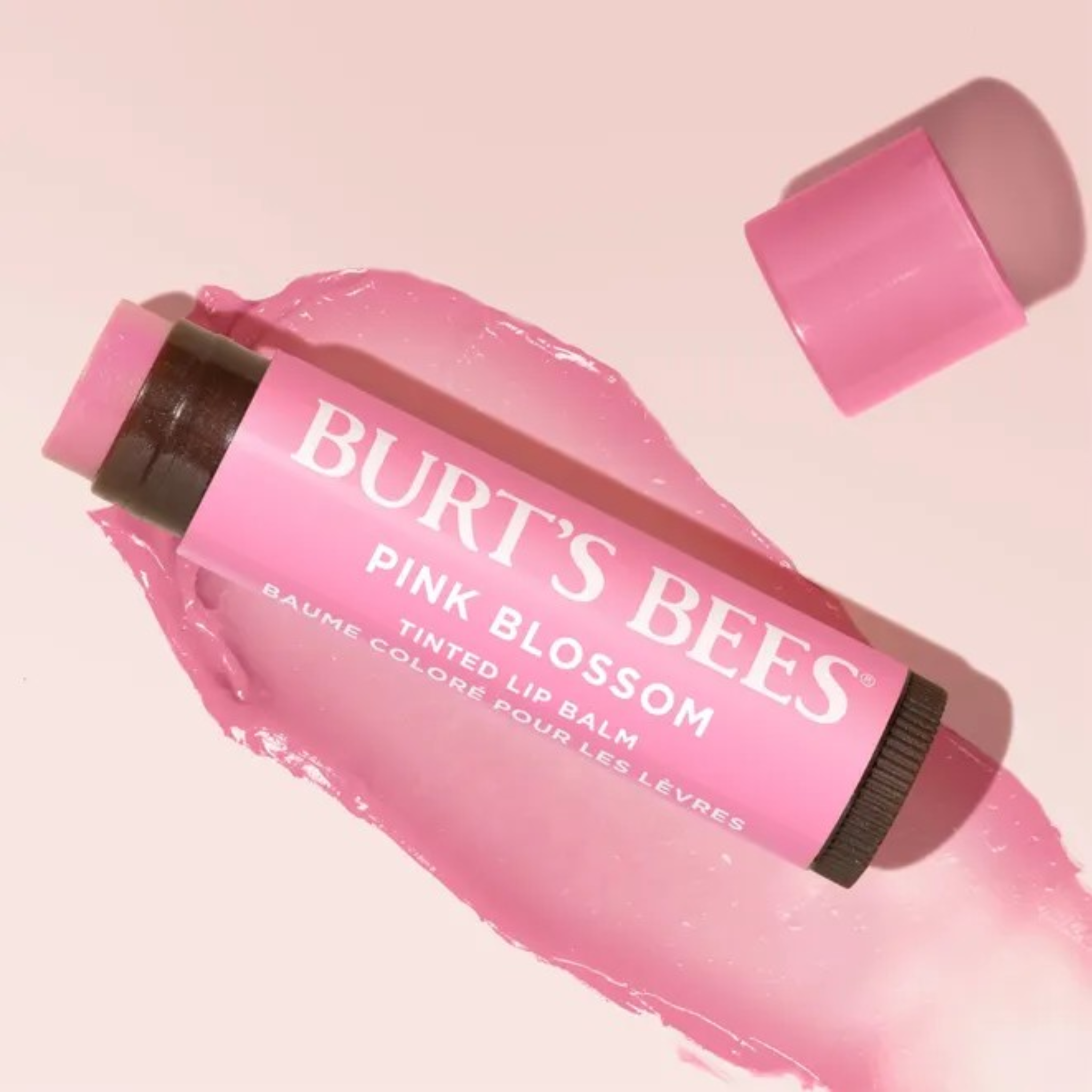 Burt's Bees Tinted Lip Balm Pink Blossom