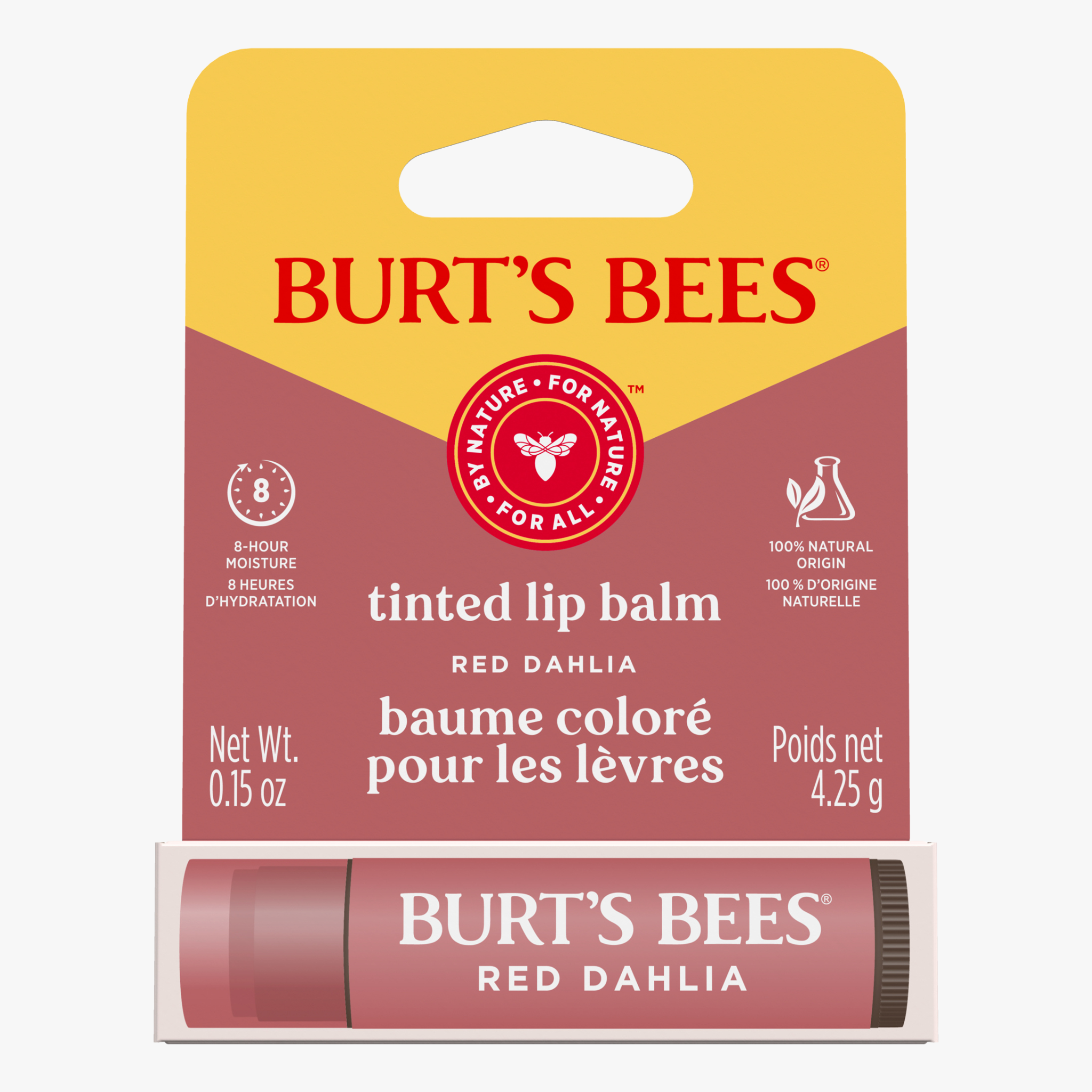 Burt's Bees Tinted Lip Balm Red Dahlia