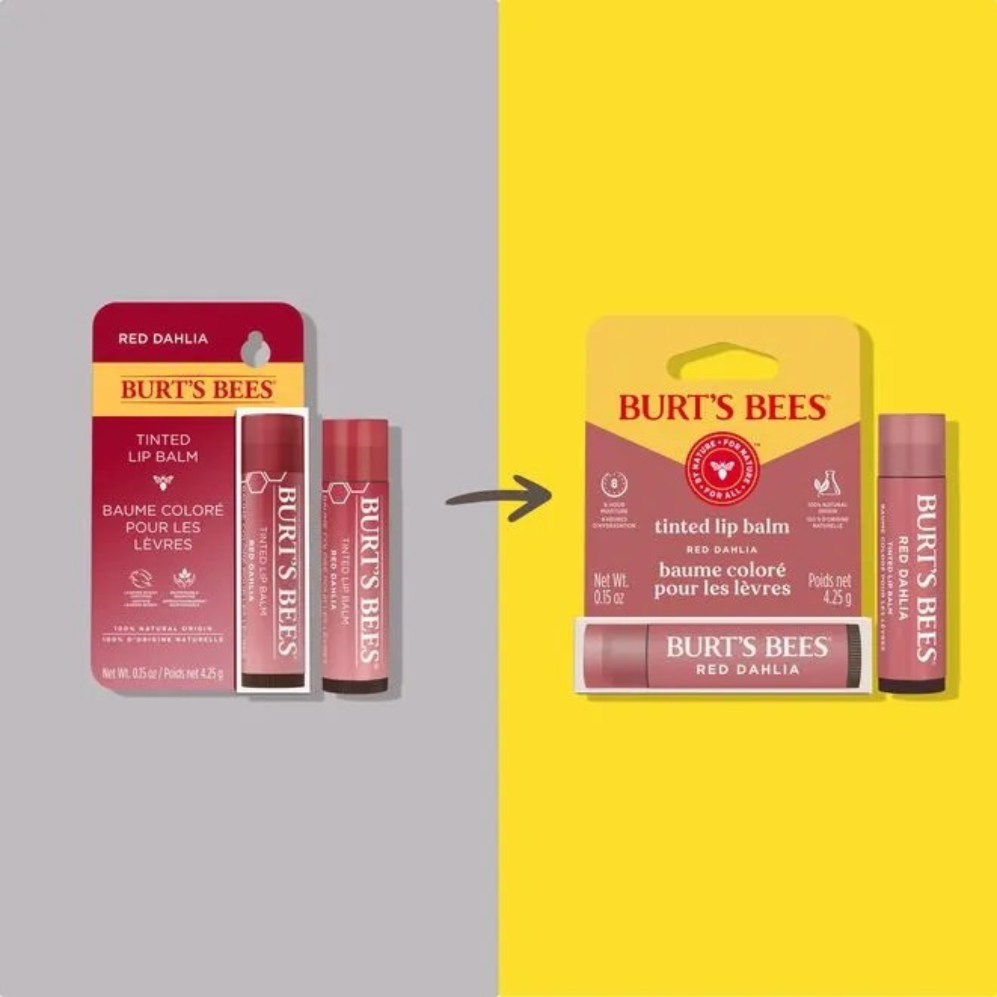 Burt's Bees Tinted Lip Balm Red Dahlia