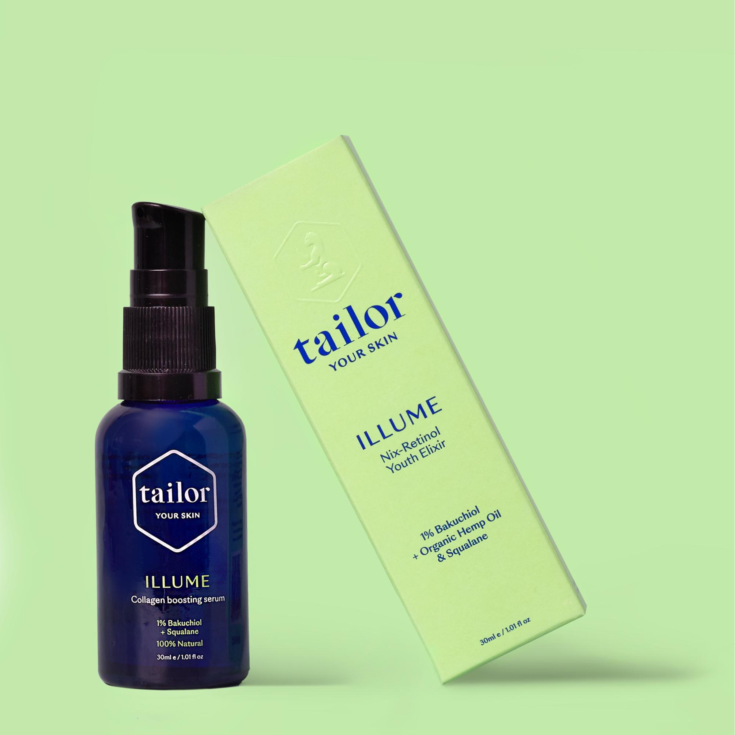 Tailor Illume Bakuchiol Oil Serum 30ml