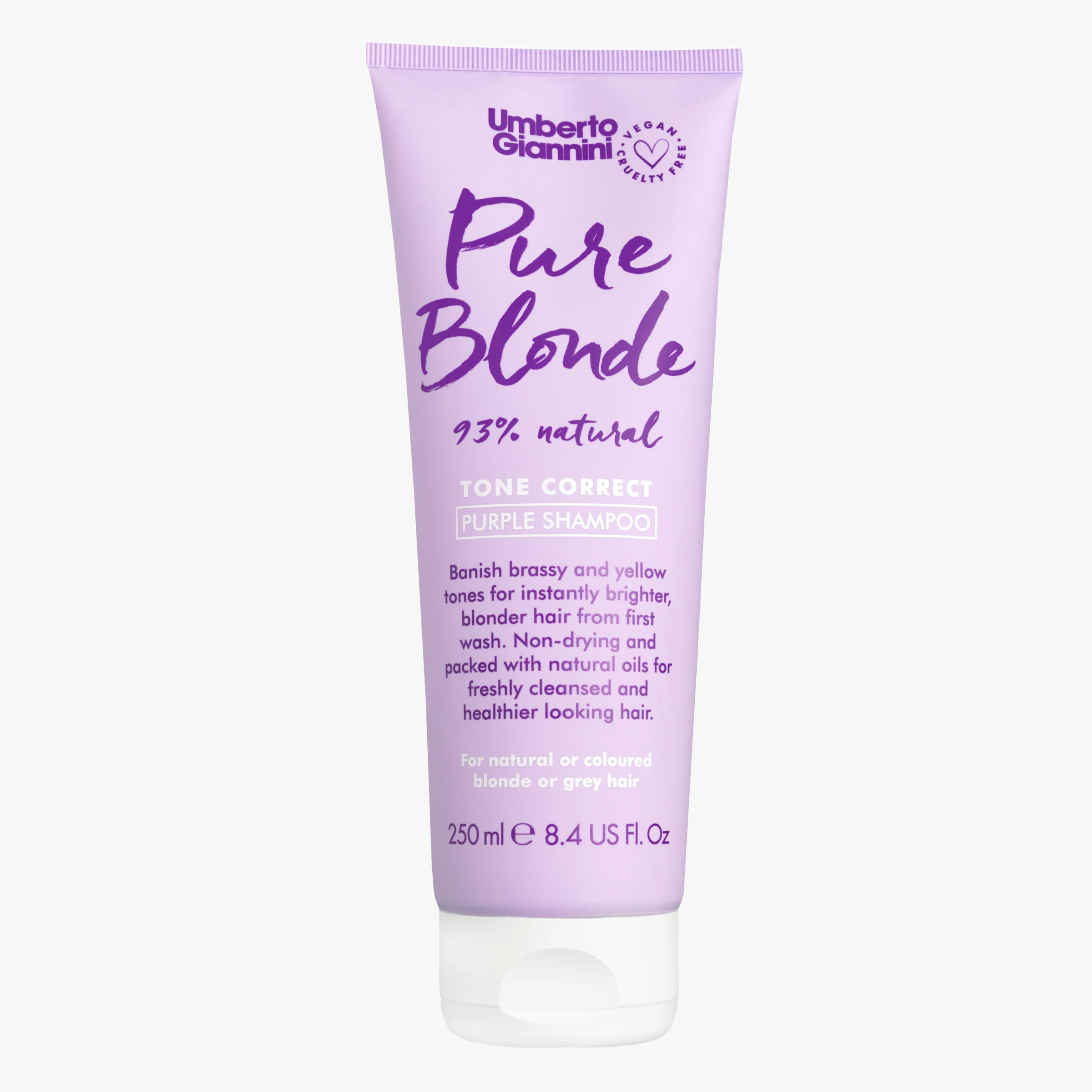 Umberto Giannini Pure Blonde Toning Shampoo 250ml