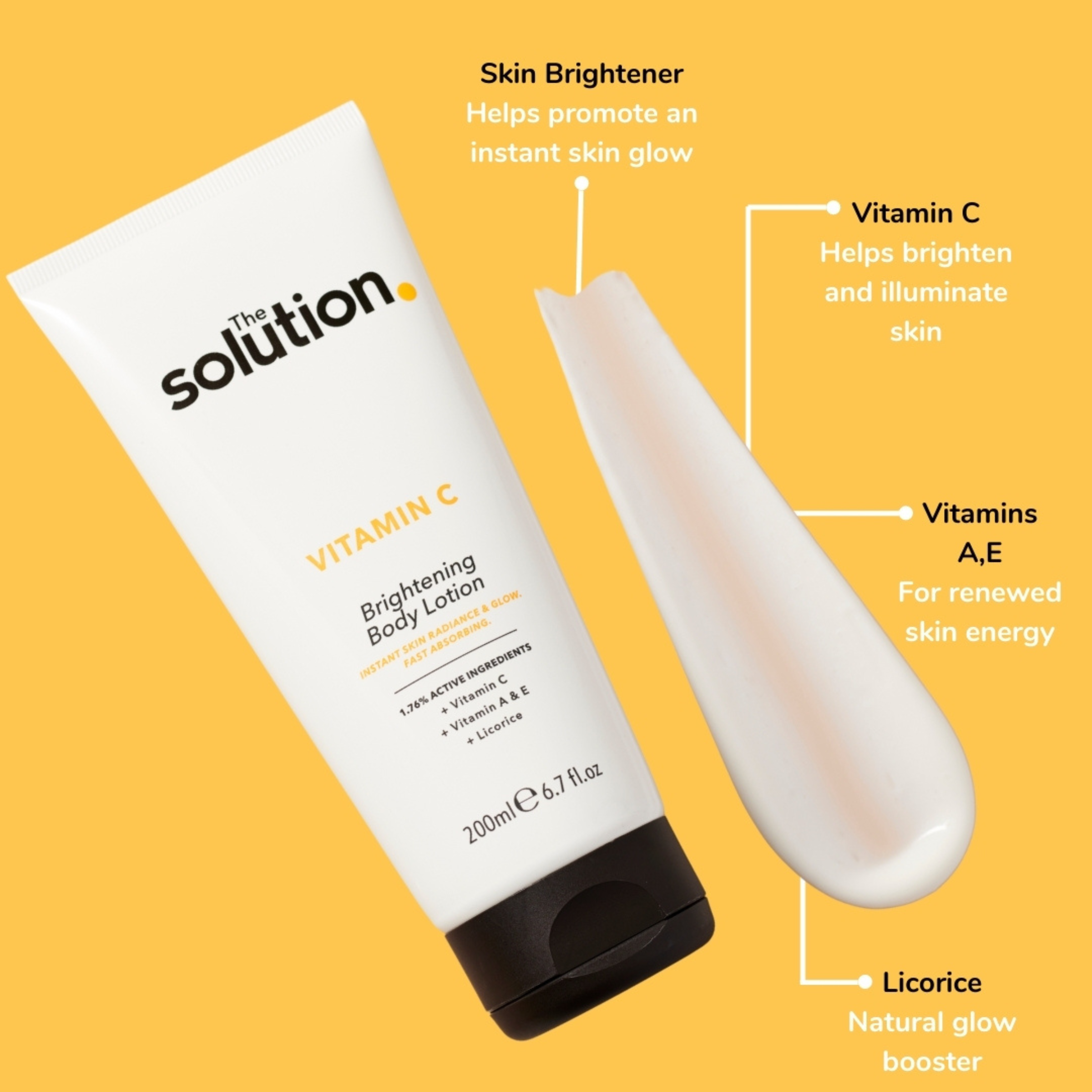 The Solution Vitamin C Brightening Body Lotion 200ml