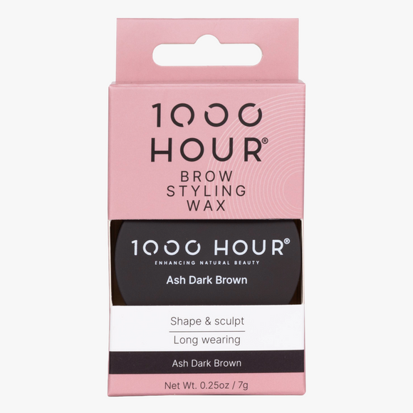 1000 Hour Brow Styling Wax Ash Dark Brown 7g