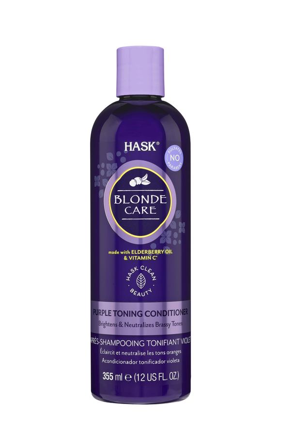 HASK BLONDE CARE PURPLE TONING CONDITIONER 355ML