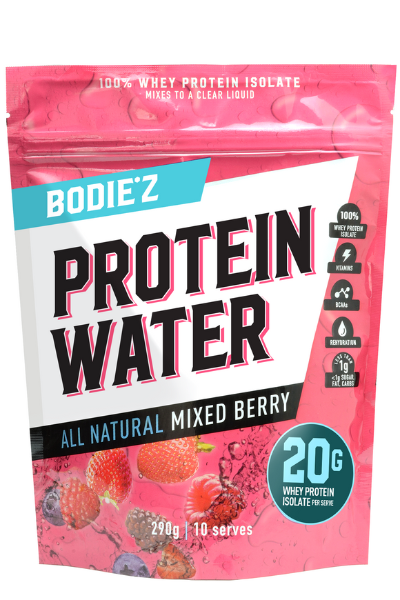 Bodie'z Protein Water Powder Mixed Berry (10g) 290g