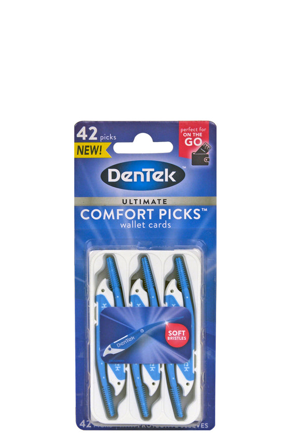 Dentek Ultimate Comfort Picks Wallet Cards