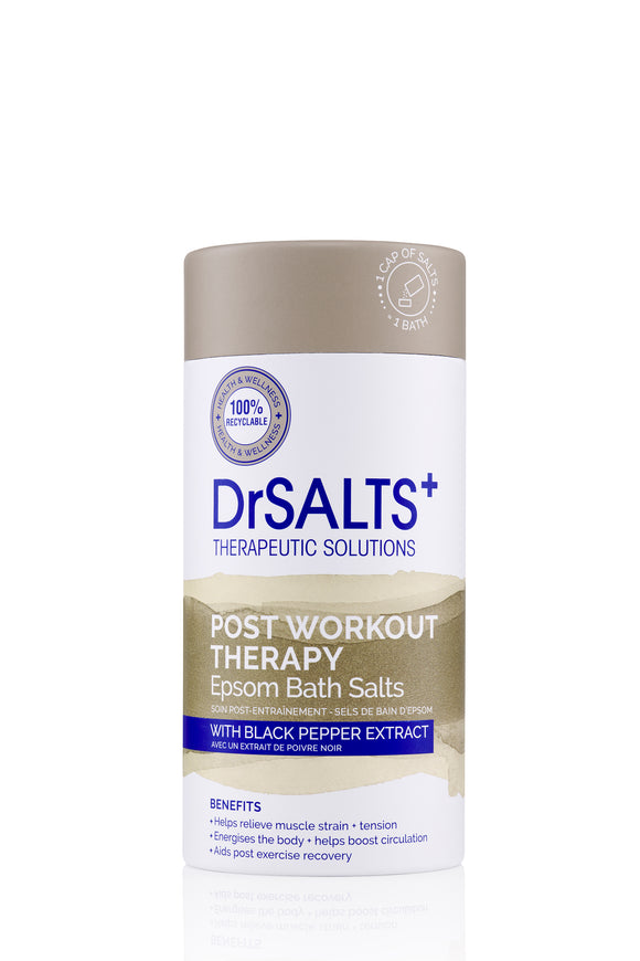 Dr Salts+ Post Workout Therapy Bath Salts 750g