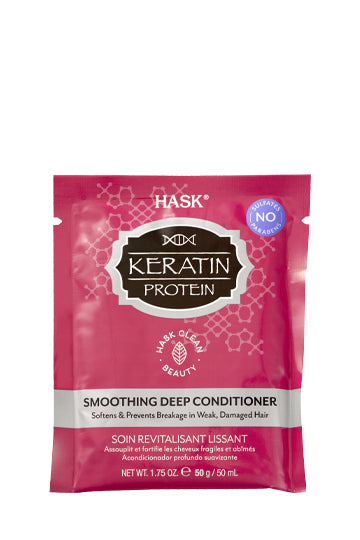 Hask Keratin Protein Smoothing Deep Conditioner Sachet 50ml