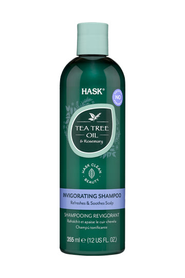Hask Tea Tree Oil & Rosemary Invigorating Shampoo 355ml