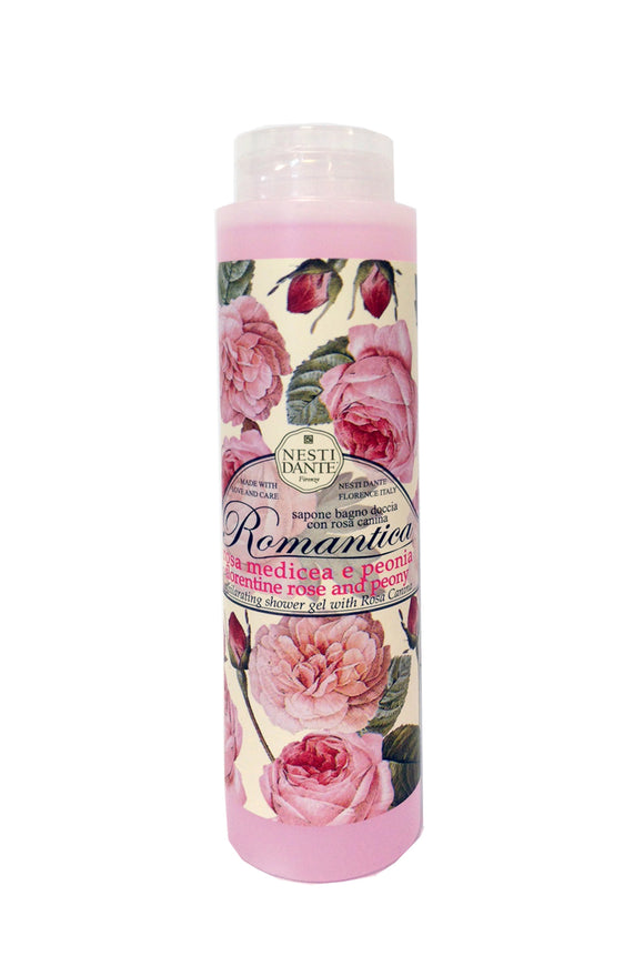 Nesti Dante Romantica Rose & Peony Shower Gel 300ml