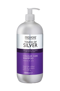 Provoke Touch of Silver Colour Care Shampoo 1 Litre (USE ME DAILY)