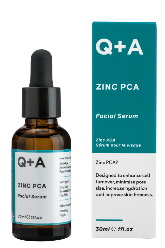 Q+A Zinc PCA Facial Serum 30ml