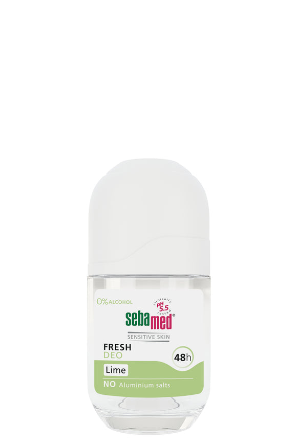 Sebamed Deodorant Roll-On 24hr Lime 50ml  - ALUMINIUM FREE