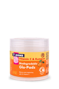 T-Zone Vitamin C & Kumquat Biodegradable Glo-Pads (60)