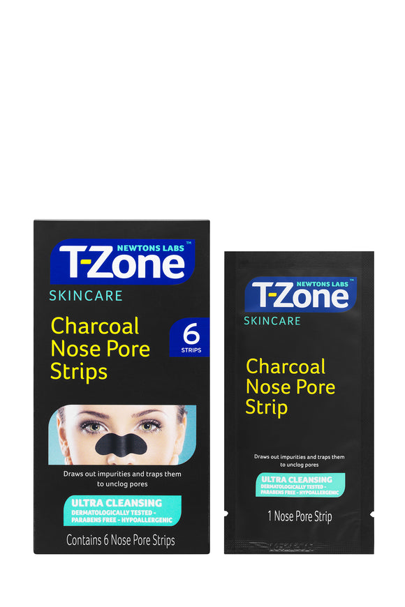 T-Zone Charcoal Nose Pore Strips (6)
